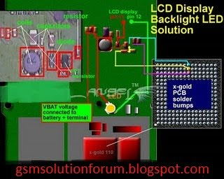 Nokia 1616 And Nokia 1800 Display And Keypad Light Solution