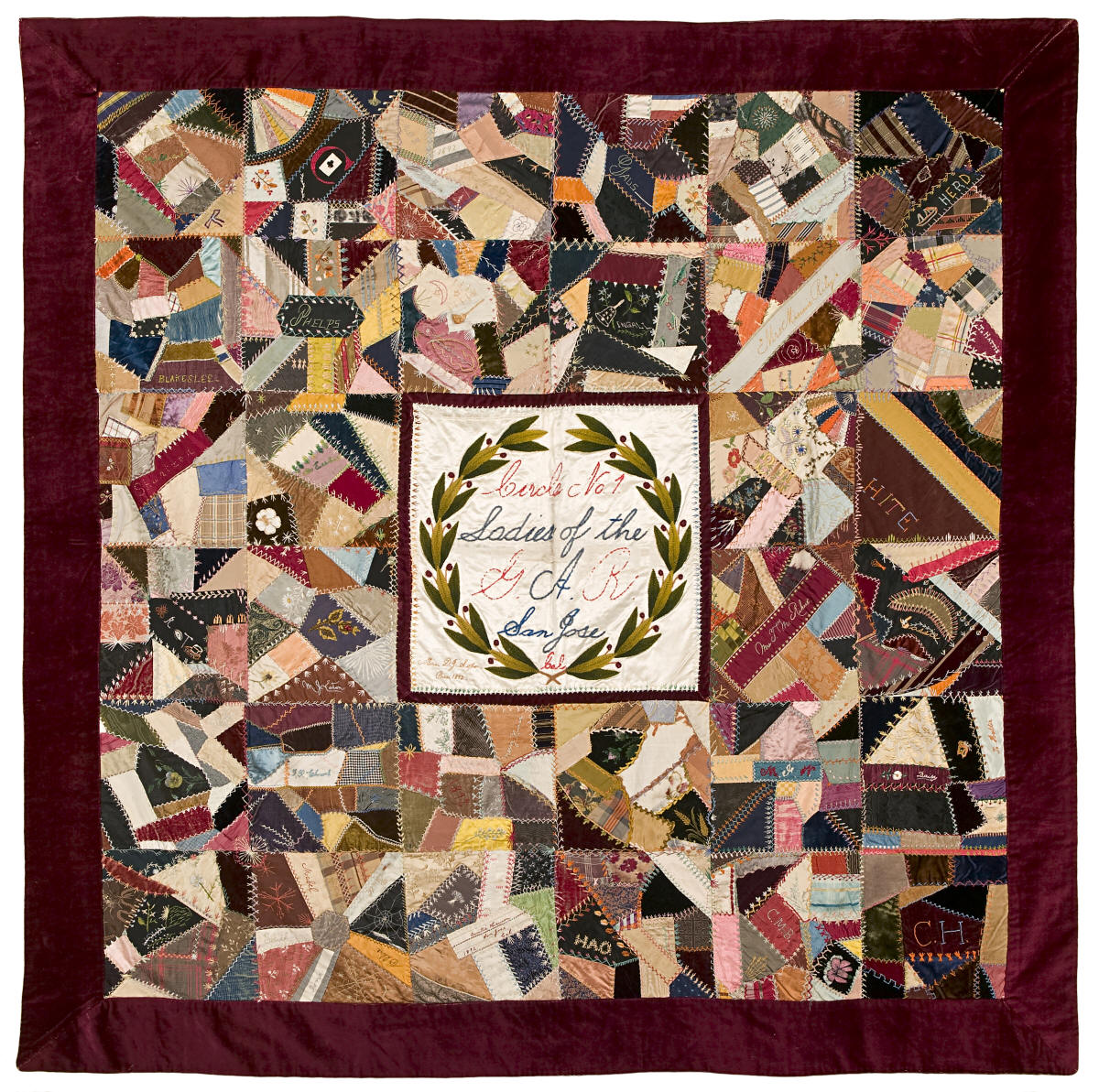 Barbara Brackman's MATERIAL CULTURE Civil War Reunion & Memorial Quilts