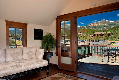 The Gondola House View from Living Room to Deck