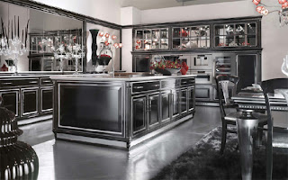 Black Kitchen Cabinets