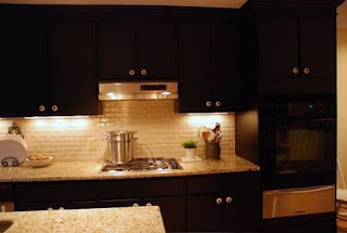 Black Kitchen Cabinets