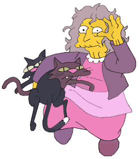 kobieta z kotami