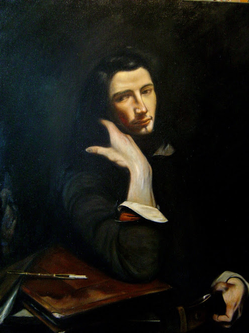 autoportrait de Gustave Courbet , par Raphaël DAGHER.