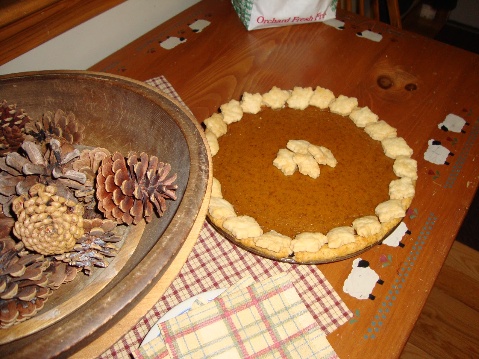 The Wednesday Baker PILGRIM PUMPKIN PIE