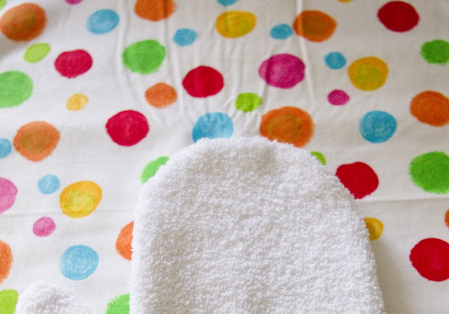 Baby Bath Mitt Tutorial Snips n Snails