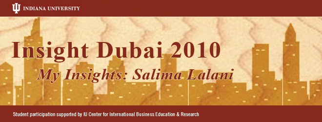 Salima Lalani's Experience at Insight Dubai 2010