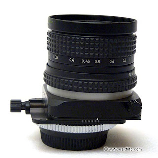 tiltshift lens section tiltshift lens section