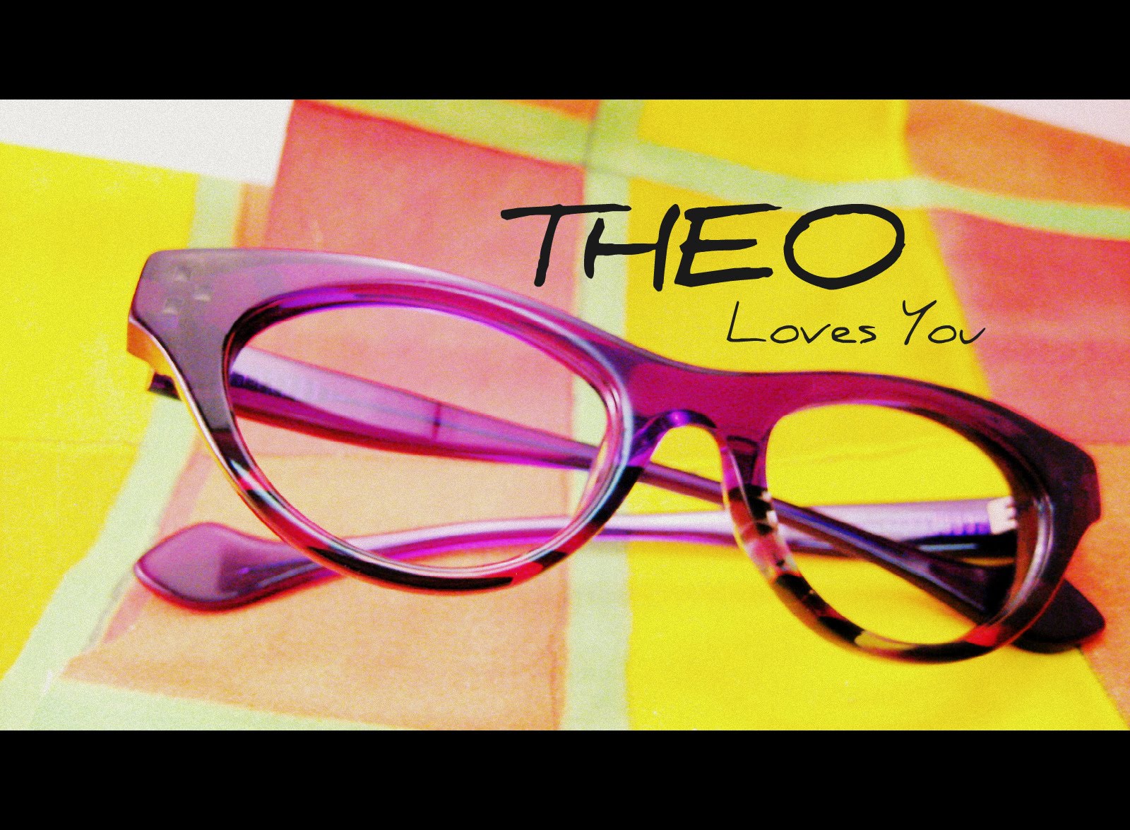 New Theo frames, hurrah! Eye Spy Optical