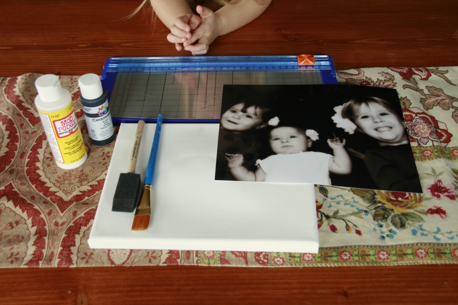 A Heritage From The Lord My Homemade Canvas