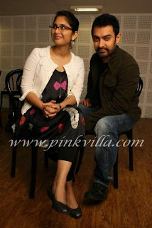 Aamir Khan & Kiran Rao at Dhobi Ghat shoot for a magazine
