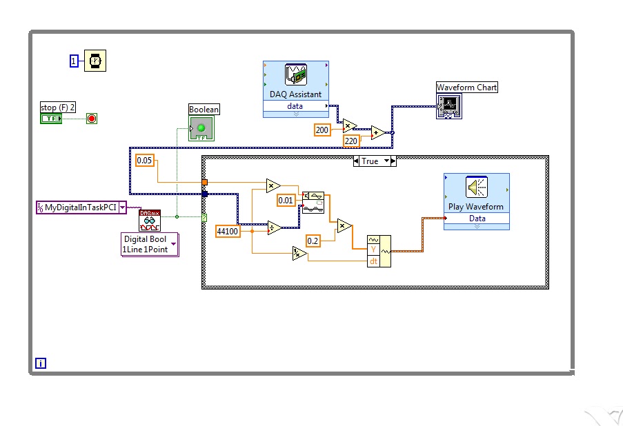 ME552 F09 Team 1's Blog Lab 3 LabVIEW Interface to generate sound