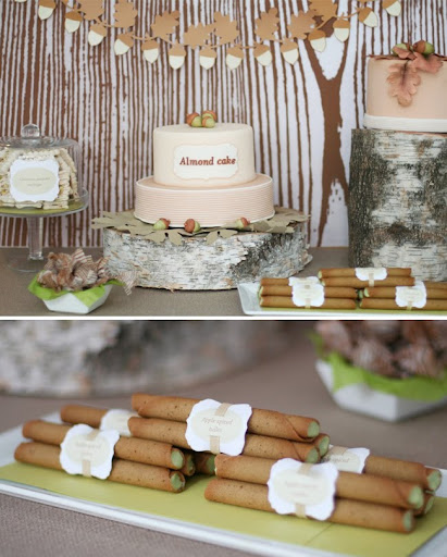 looking Cinnamon Pistachio Meringue and the acorn garland on her blog looking Cinnamon Pistachio Meringue and the acorn garland on her blog