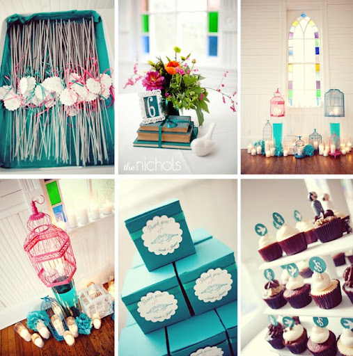 vintage books for wedding reception