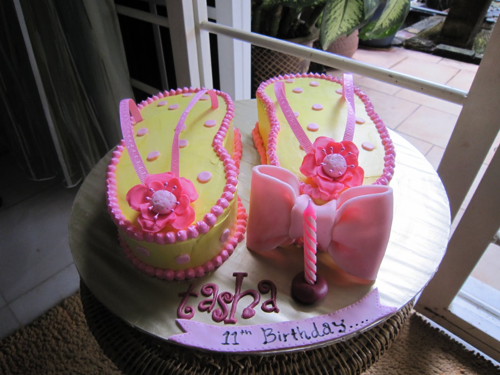 Cake2U Flip Flop cake