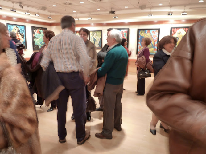 EXPOSICION DEE BARBEYTO EN EL CORTE INGLES DE ALICANTE