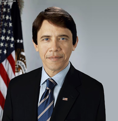 Si Barack Obama fuese blanco .