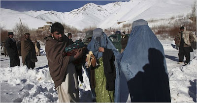 Avalanche in Afghanistan