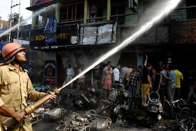 Fire in Don Bosco School Hostel
