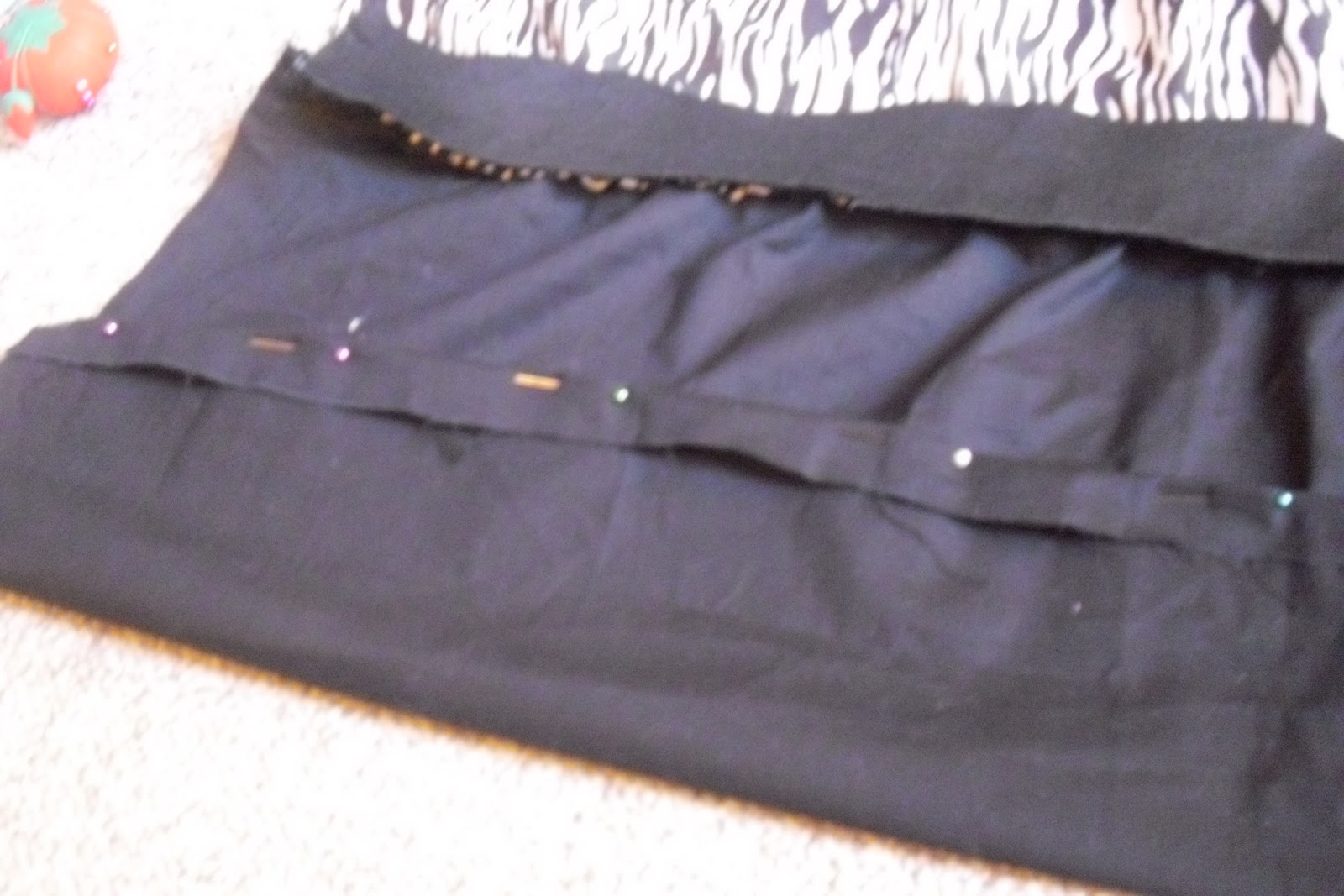 Those Crafty Chicks Elastic Band Skirt Tutorial