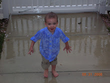 Max in the rain