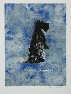 Cool Blue Scottish Terrier by Cori Solomon
