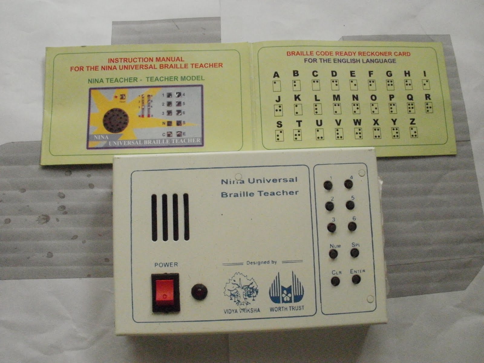 Playing With Sid Nina Universal Braille Teacher