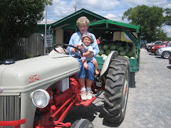 Me and Mimi Riding a Tractor!!!