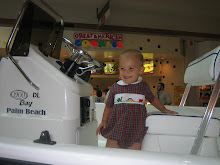 Trying to drive the boat