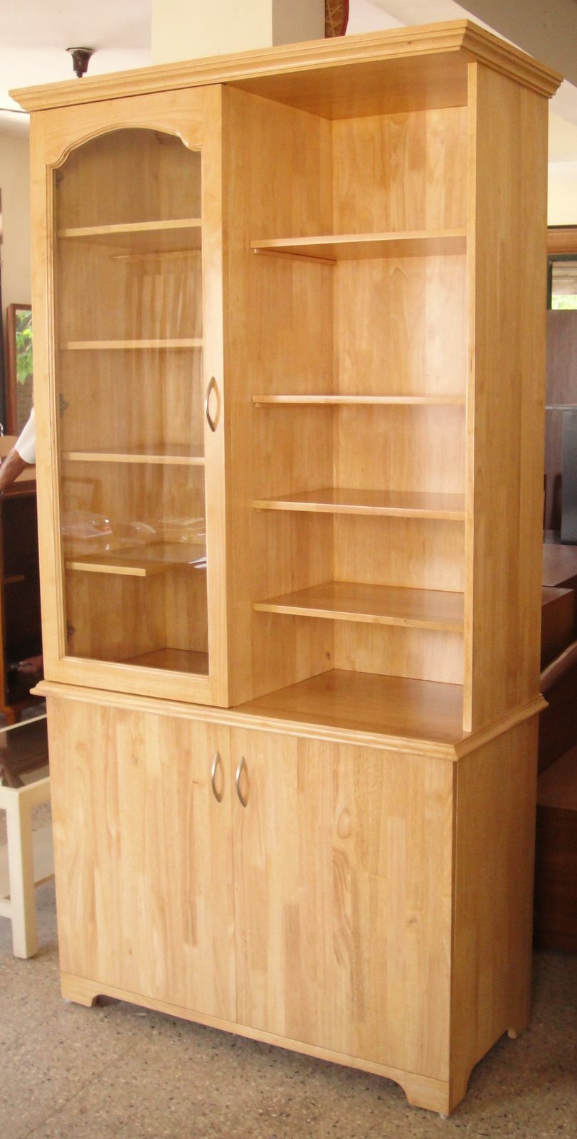 Chippendale...Bangalore BookShelf ( Rubber Wood ) 7th May