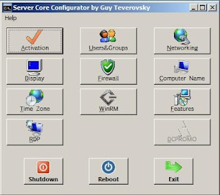 Windows server 2008 Core Configurator