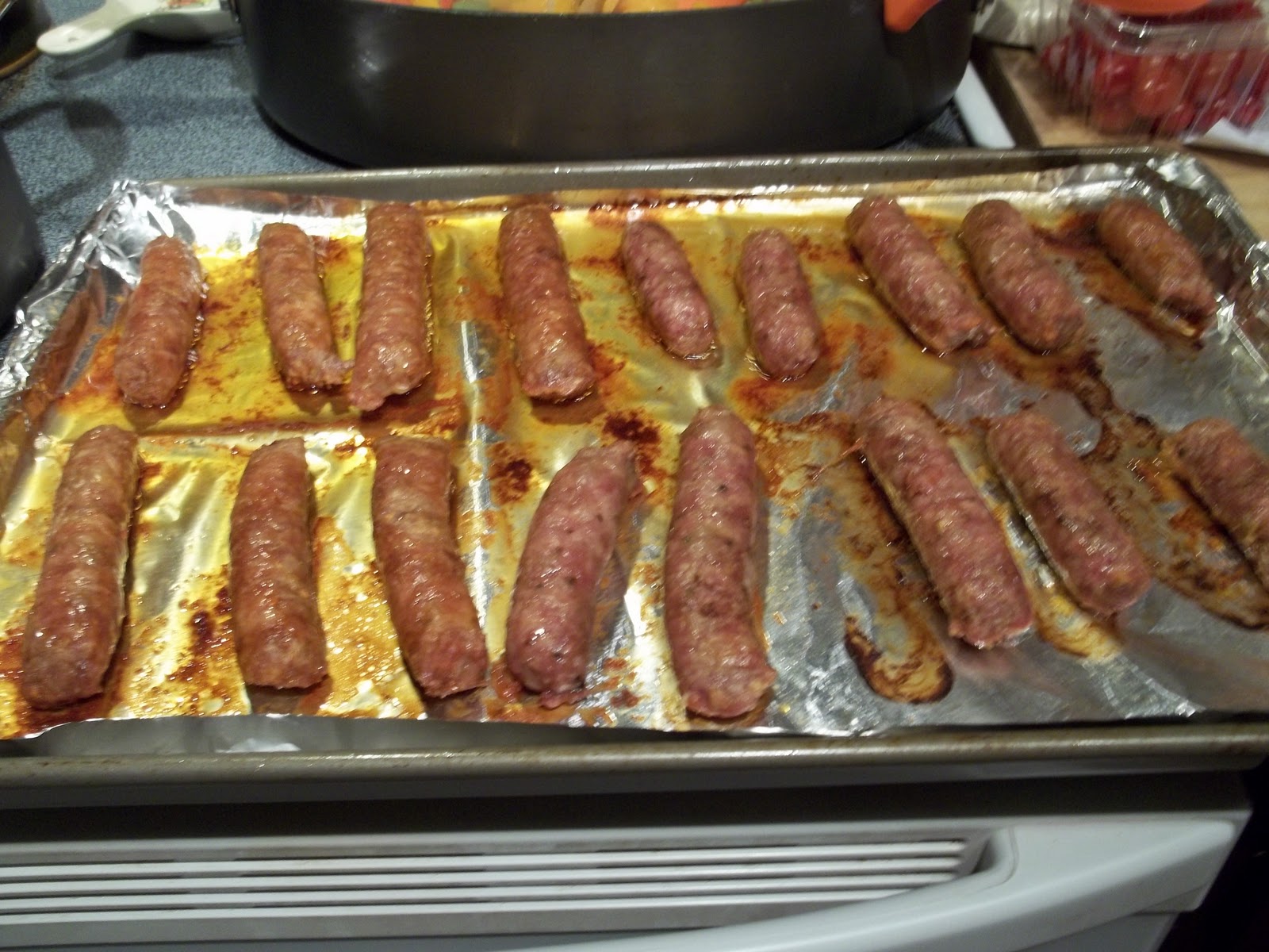 Creations of a Jersey Girl Sausage, Peppers, and Onions...OH MY!!