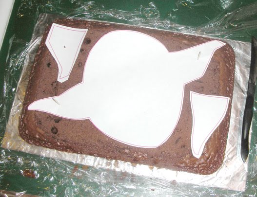 Kansas City At Home Dads How to make a Yoda cake