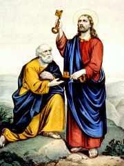 Jesus and St. Peter