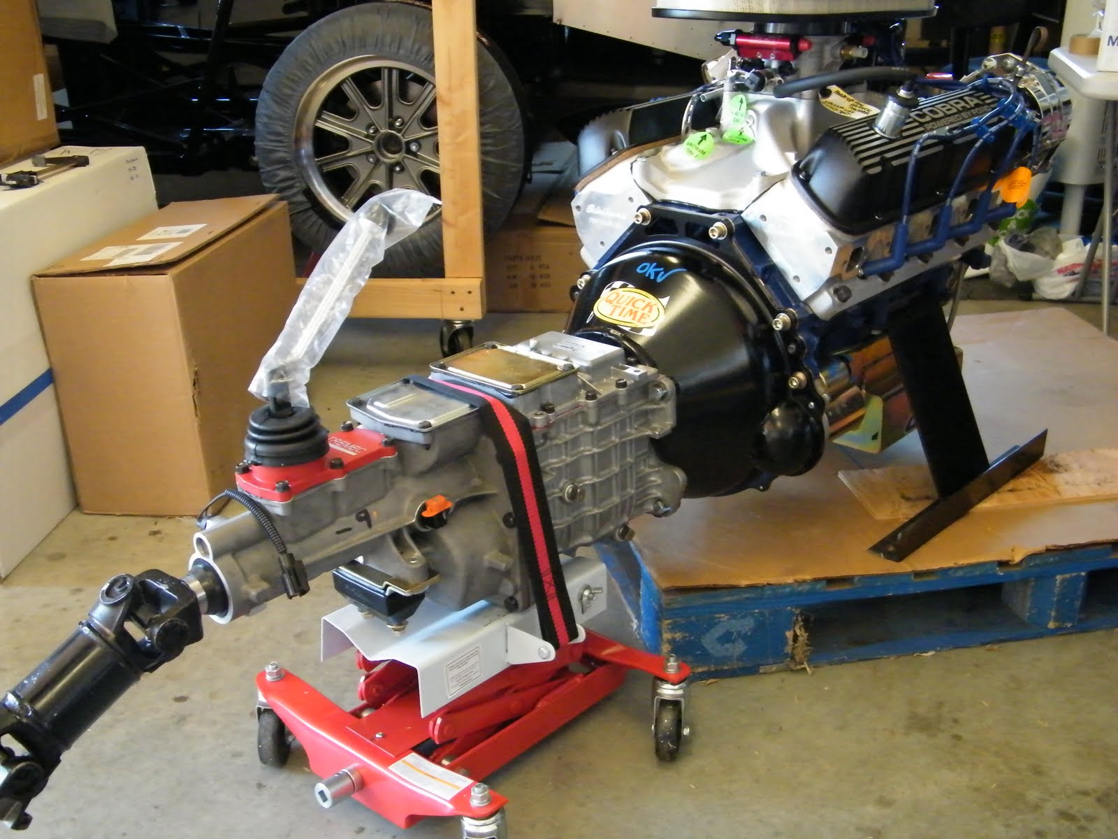 Fraser's FFR Cobra Build Installed Transmission 1 Hour