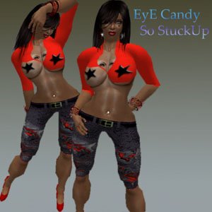 Eye Candy Red StuckUp