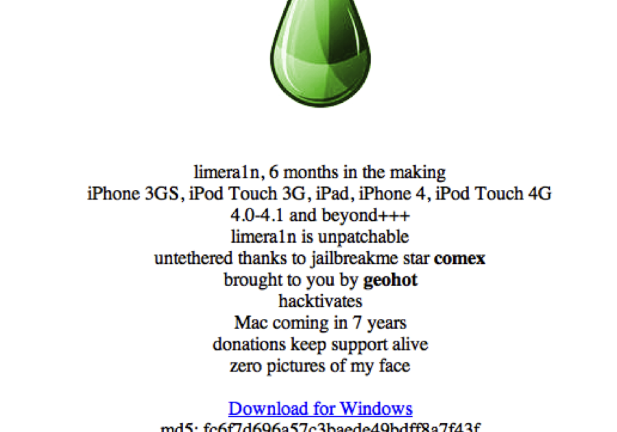 Tutorial para usar Limera1n ya disponible (Windows)