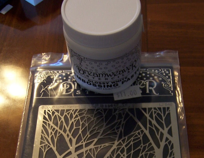 Inspirational Tips, Techniques & Tutorials Embossing Paste Tutorial