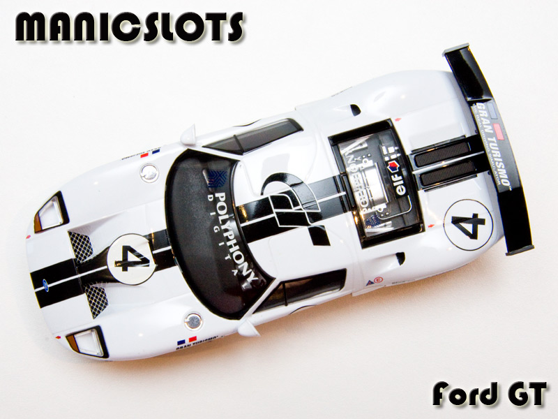 ManicSlots' slot cars and scenery: NEWS: Ford GT #4