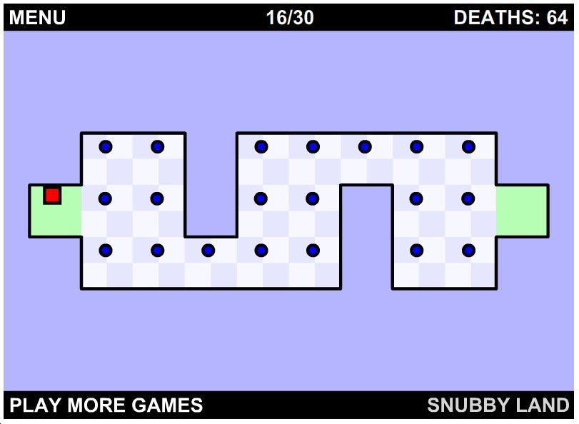 Worlds hardest game level 8 