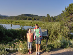 Brin and makelle at The pond in Jackson