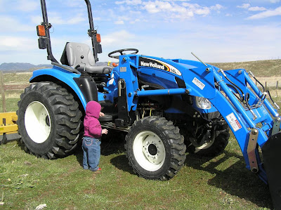 Blue Tractor Images