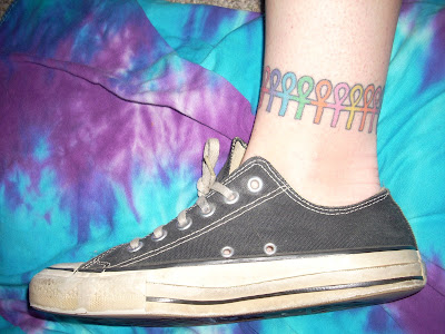 Rainbow tattoos make the world rainbow tattoo. Rainbow tattoos make the world