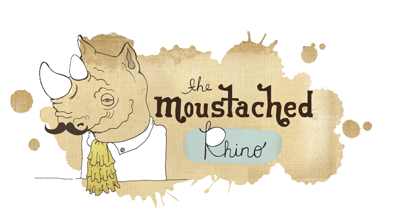 the moustached rhino