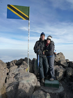 Aimee and Derek on the Summit