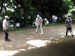 "Tiger" and Friends playing Golf