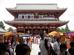 CJ in front of Senso-ji Temple