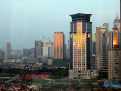 Sunrises over Shanghai China