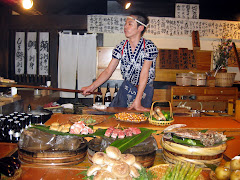 The chef at the paddle restaurant