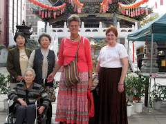 Jean and KJ with ladies at Shrine