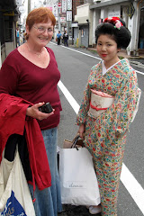 Jean and REAL Geisha Girl